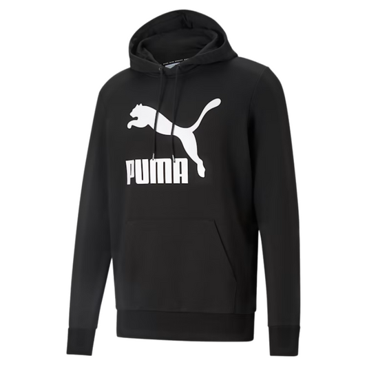 Puma Classics French Terry Logo Men's Hoodie Black