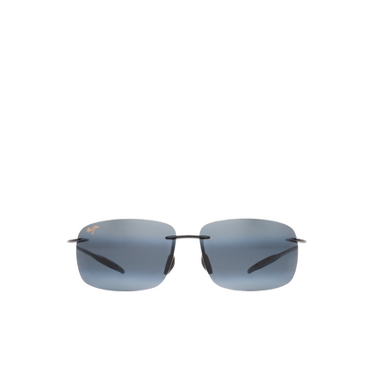 Maui Jim Breakwall Polarised Rimless Sunglasses H422 Gloss Black/Neutral Grey