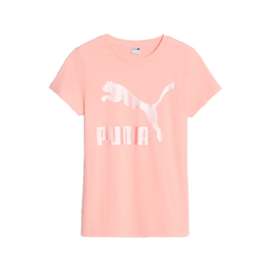 Puma Classics Logo Women's T-Shirt Smoothie-Pearl