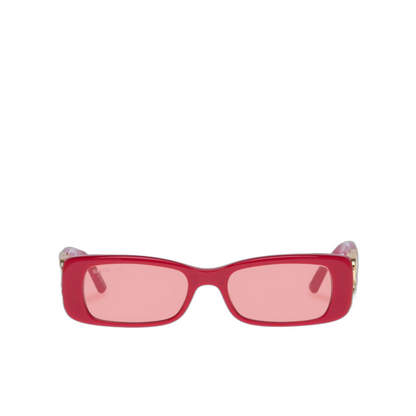 Balenciaga Dynasty Rectangle Sunglasses BB0096S Red/Red