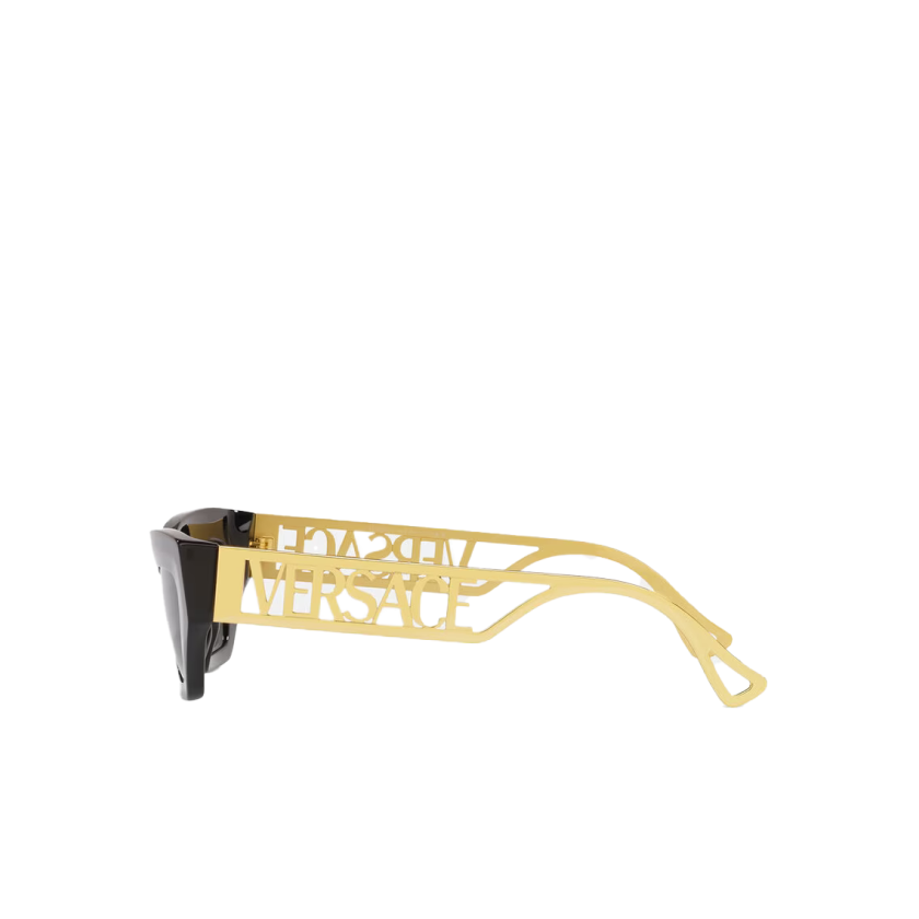 Versace 90s Vintage Logo Cat-Eye Sunglasses
