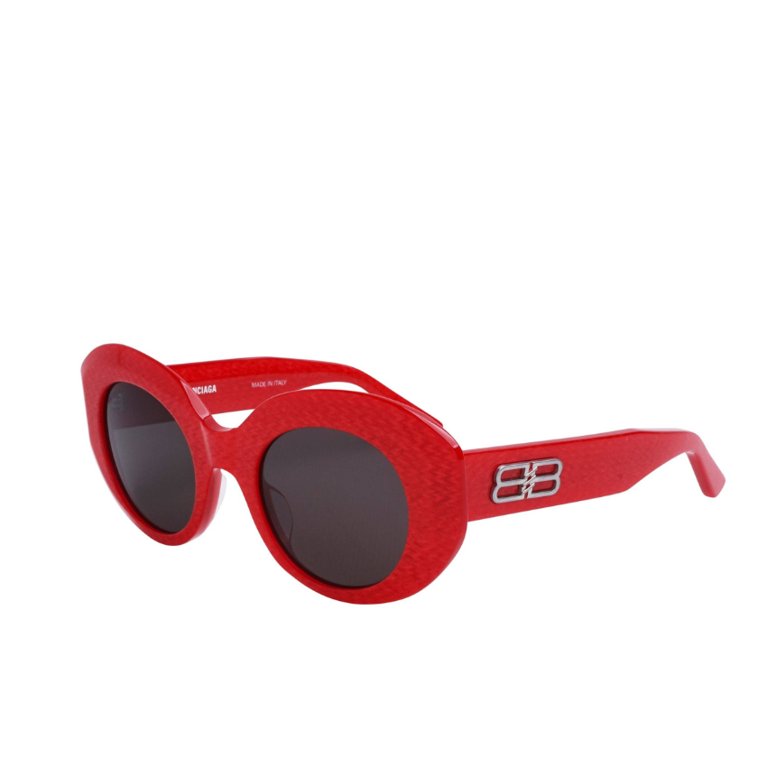 Balenciaga Everyday Sunglasses BB0235S Red/Grey