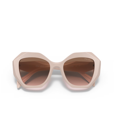 Prada Irregular Shaped Sunglasses PR 16WS Powder/Brown Gradient