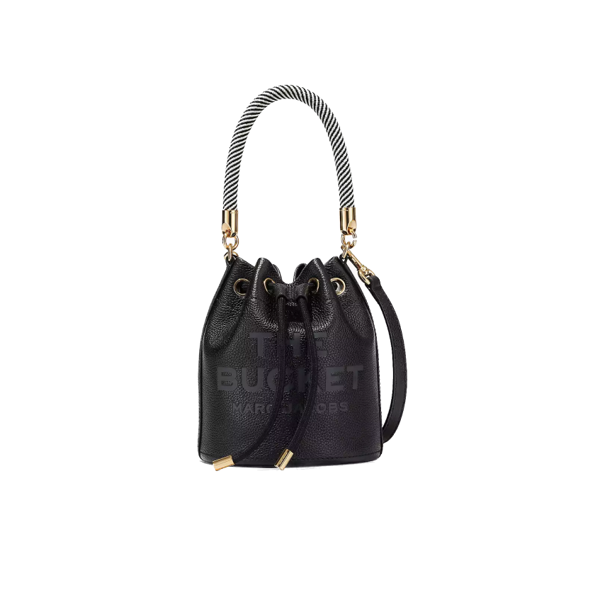 Marc Jacobs The Leather Bucket Bag Black