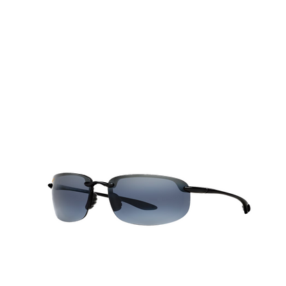 Maui Jim Hookipa Polarised Rimless Sunglasses B407 Gloss Black/Neutral Grey