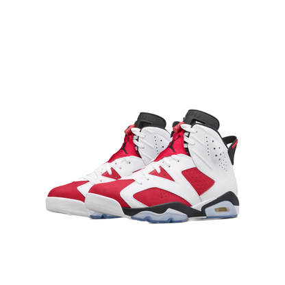 Nike Air Jordan 6 Retro Men's Shoes White/Red